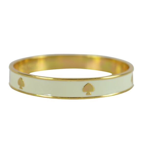 Kate Spade Cream with Gold tone Spades Ban… - Picture 3 of 3
